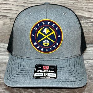 Denver Nuggets 3D Snapback Trucker Hat- Heather Grey/ Black